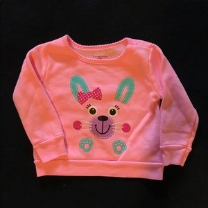 Baby Girls Pink Sweatshirt